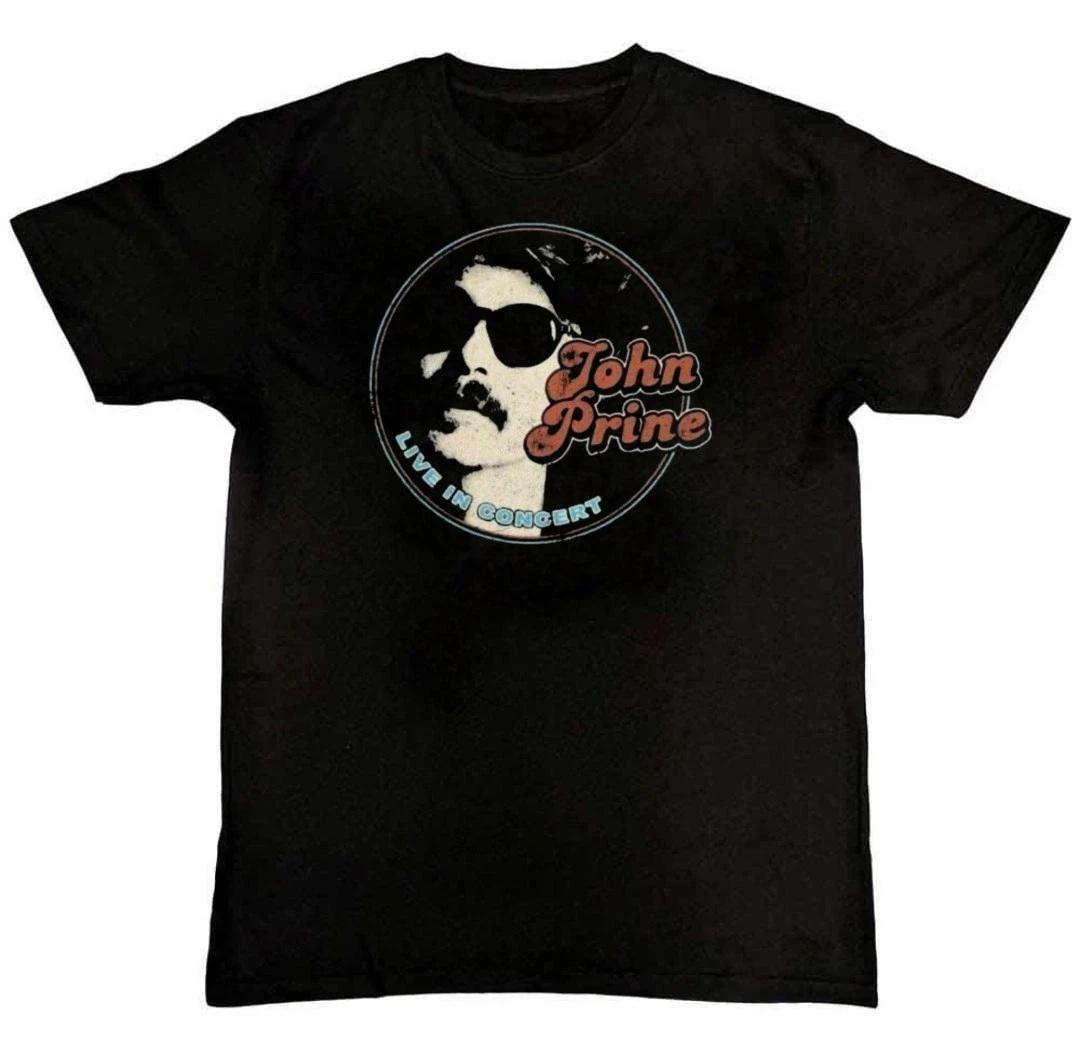 

John Prine Live In Concert Oh Boy Graphic Unisex Mens 100% Cotton T-shirt Mens Tees Top 3XL