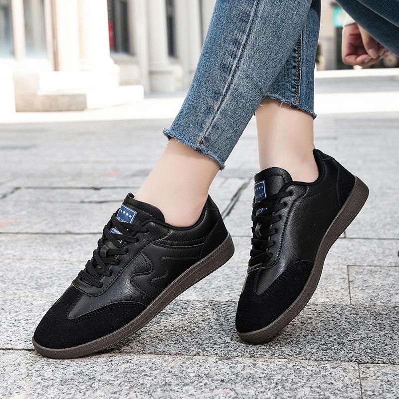 Codzienne buty treningowe w dużym rozmiarze, retro, niemieckie, oddychające, ultralekkie, odporne na zużycie, antypoślizgowe, sportowe, outdoorowe, buty dla pary