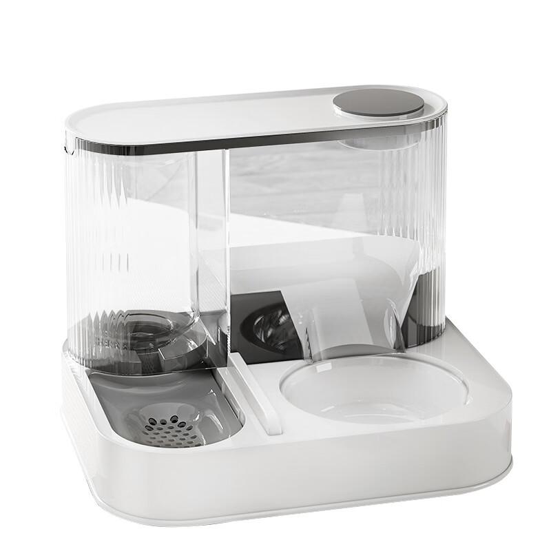 LISM 2-in-1 Large Capacity Pet Feeder & Water Dispenser