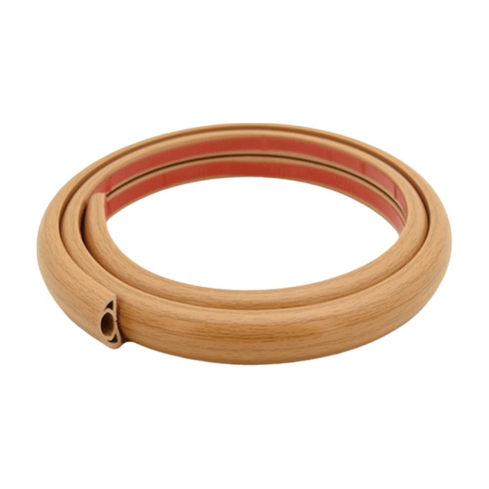 Professional Self Adhesive Floor Cord Cover 1m Trimmable Cable Management PVC Low Profile Power Cord Protector Home Office