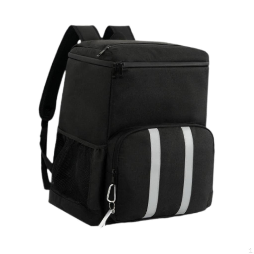 Food Carrier Backpack with Insulation, Portable Picnic Container for Hiking and Travel
