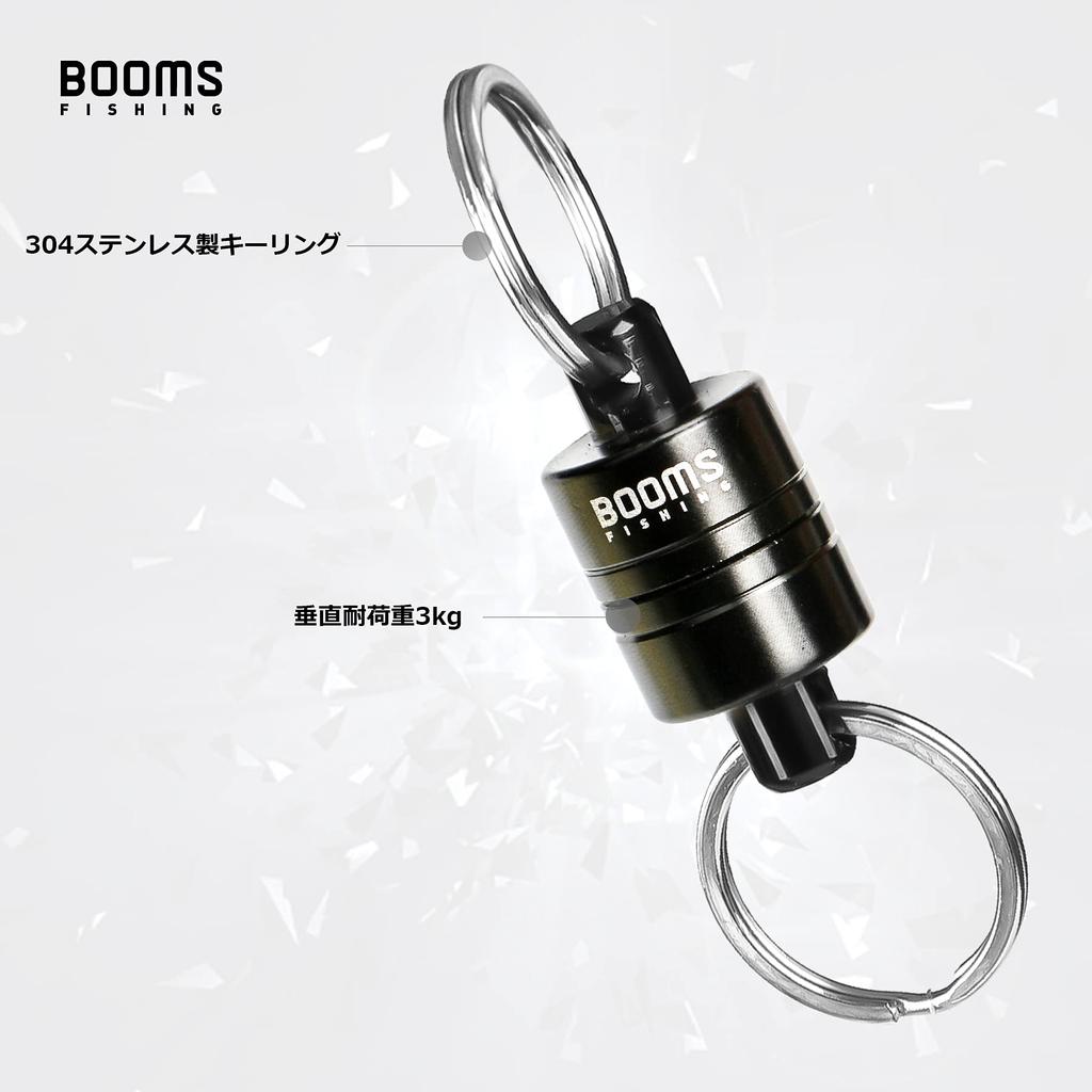 Booms Fishing MN2 Magnet-Release für Kescher 3kg Schwarz