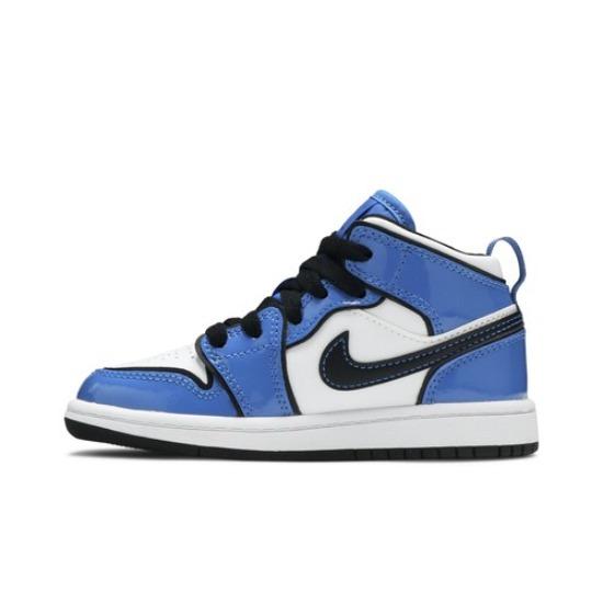 Air Jordan 1 Mid SE PS Signal Blue BQ6932-402