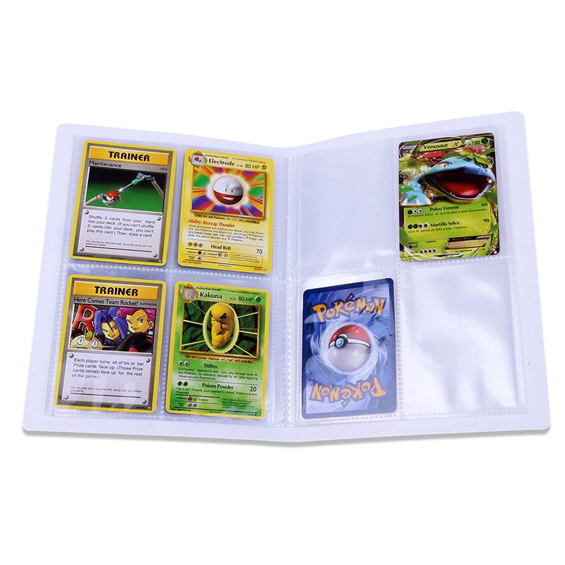 Portfolio Card Binder Pocket Album Portfolio Holder 160 Cards Gift Toy