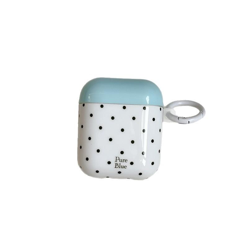 Contrast Color Polka Dots for AirPods1 Apple Bluetooth Wireless Headset Case 1/1/1 Generation of Cute Creative Women