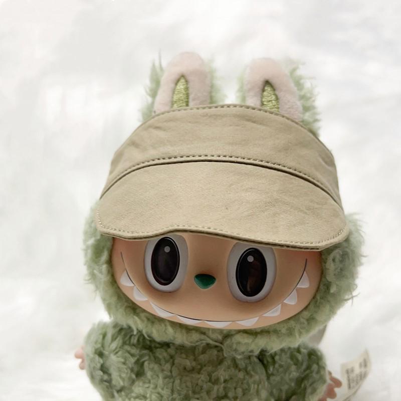 La Boo Boo Hut Entenschnabelkappe 17CM Vinylanhänger Macaron-Puppe mit Wechselkleidung & Accessoires