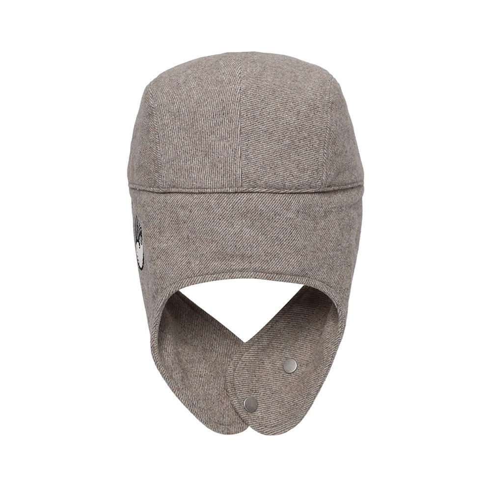 MALBON GOLF Malbon Hunting Cap Beige
