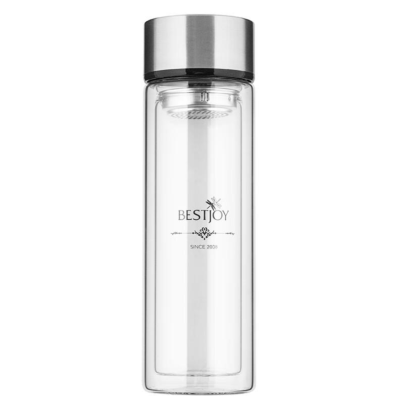 Fuguan Shixi Double-Layer Glass Insulated Tumbler