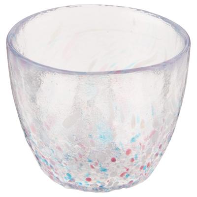 Iroshizuku Noodle Made In Soba Noodle Dipping Noodle Small Deep Glass Tableware WA311 Plate, Cup, Pink, Japan, Cup, Bowl, Plate,