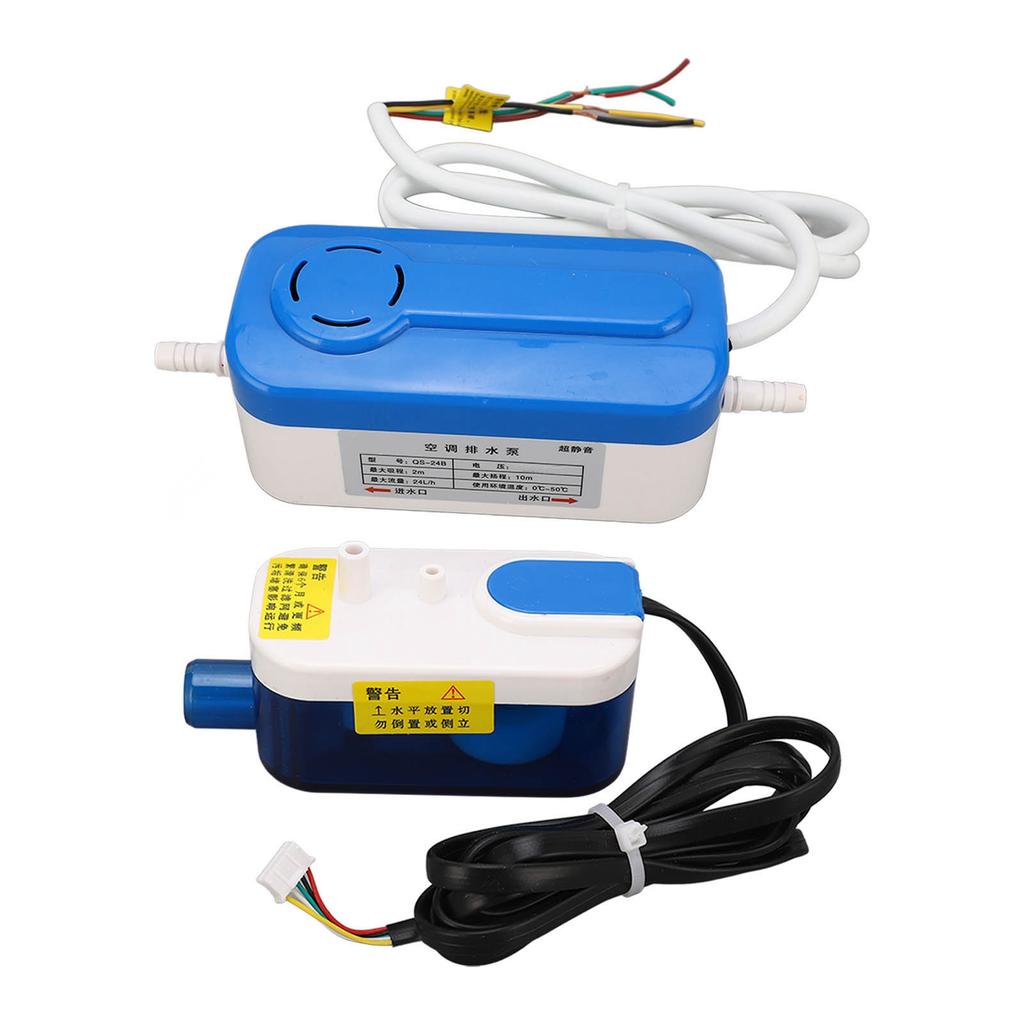 HVAC Condensate Pump Drain Mini Split Portable Automatic for Air Conditioner AC110‑240V 24L h for Furnace Dehumidifier
