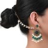Bohemian Retro Ethnic Pearl Tassel Earrings for Women