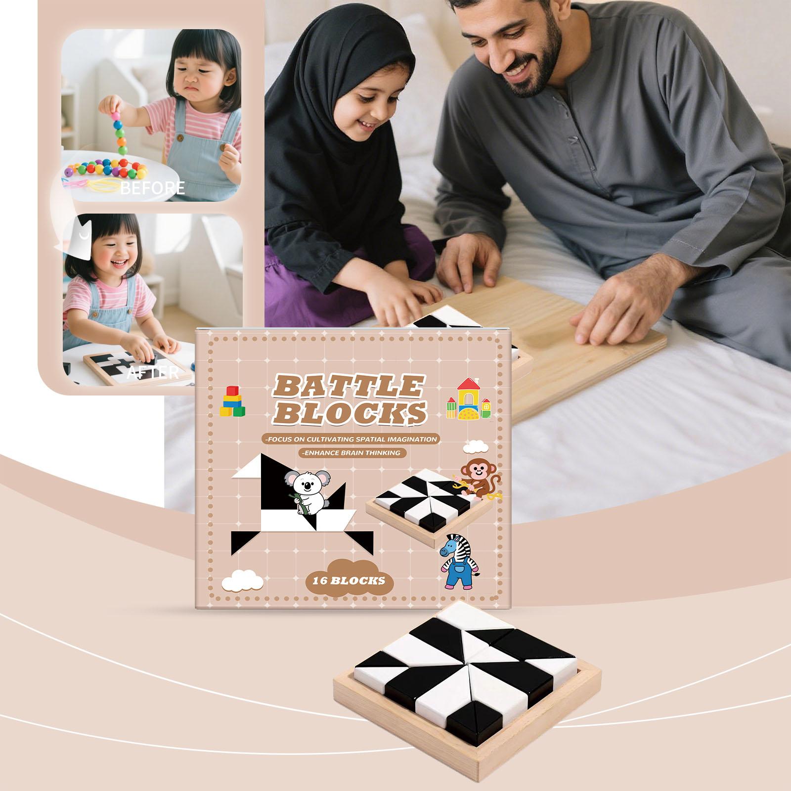 

Educational Building , Puzzles, Children s Logical Thinking Training, Parent-child Interactive Tabletop Games, Assembly Toys. One Size