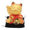 Ennekoya Money Maneki Neko Feng Shui Cushion Mini Maneki Neko Good Feng Shui Money Feng Shui Popular Lucky Good Lottery Ticket Included, Palm-Sized