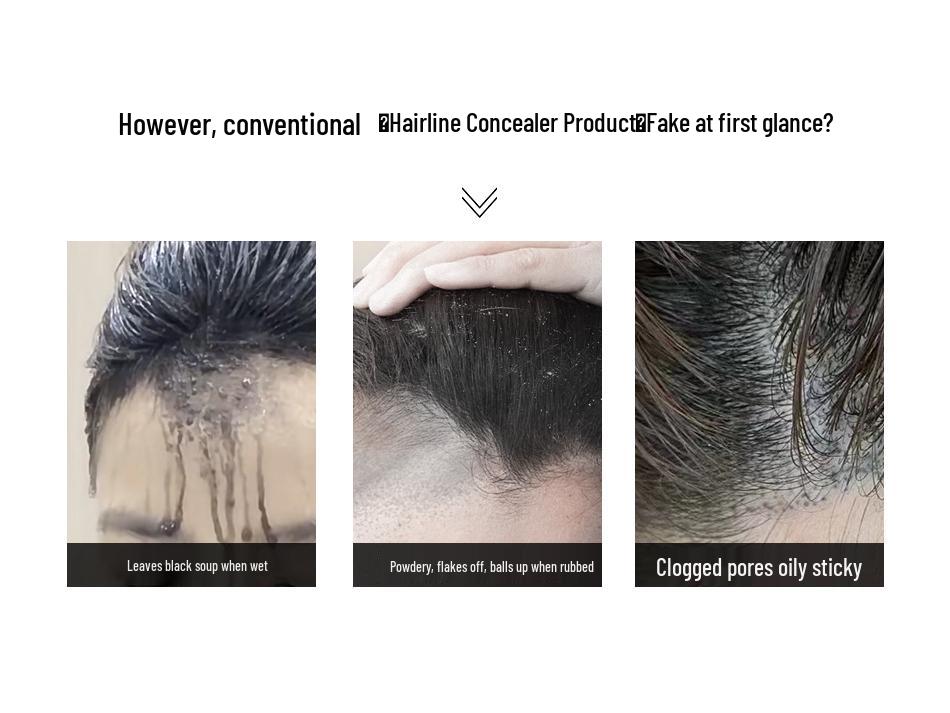 Long-Lasting Sweat-Proof Scalp Concealer for Thinning Hair - Quick Coloring, Gentle Nourishing Repair Cream