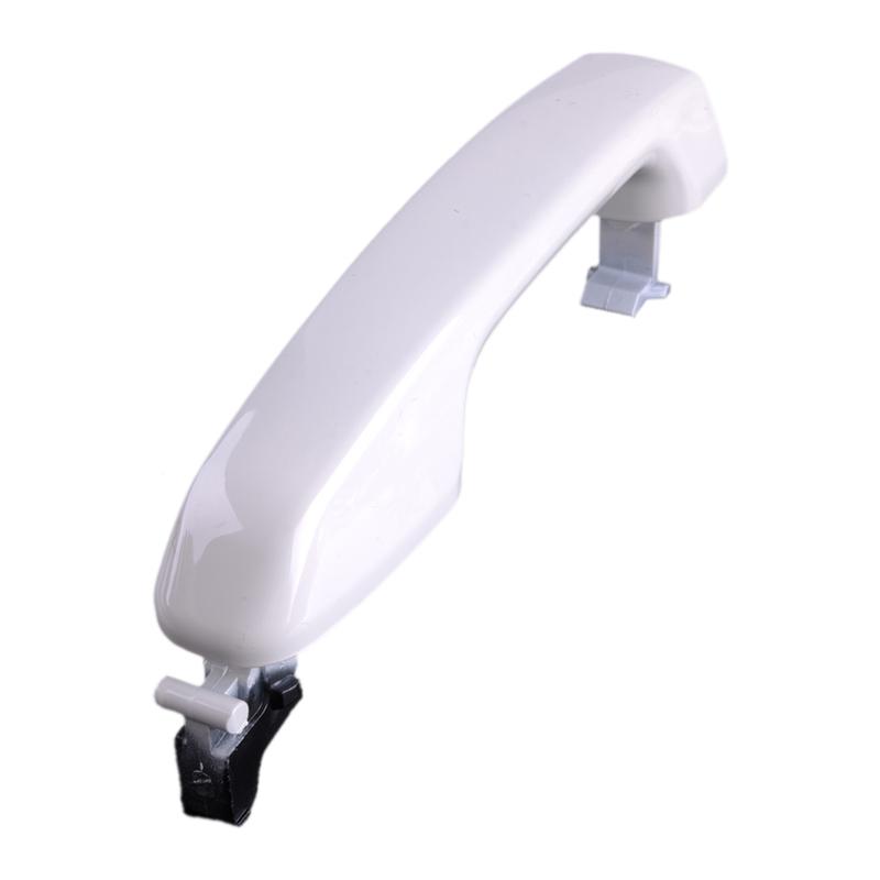 69211-60090 Car Outside Door Handle White Plastic Fit for Toyota Land Cruiser Prado J150 2009-2014 2015 2016 2017 2018