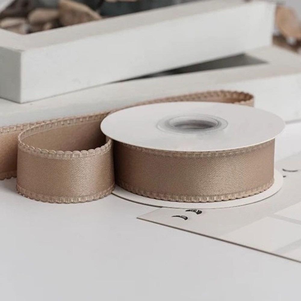 10 Yards 25MM Width Hair Bows Ribbon Single Color Craft Ribbon  Christmas Decoration