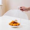 Cubierta de malla para alimentos, plegable, lavable, cubierta para mesas, a prueba de insectos, cubiertas protectoras para platos, accesorios de almacenamiento hogareño de cocina