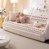 Bohemia Style Universal Sofa Covers Tassels Decoration Furniture Protector Non-Slip Resistant Dirt Sofa Mat Sofa Blanket Towel