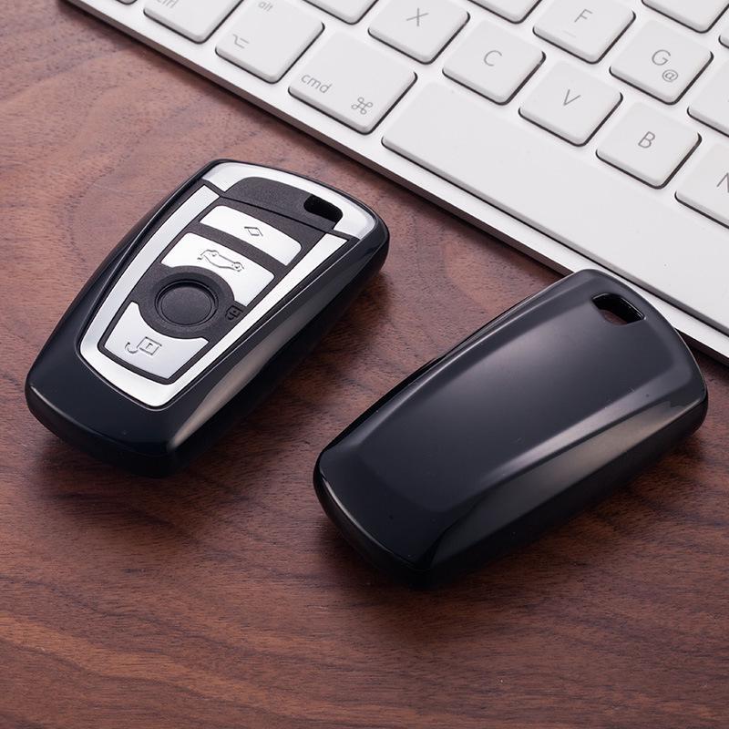 BMW Key Case: TPU Protective Shell for 3, 4, 5 Series/525Li/320/X1/X6 Keys