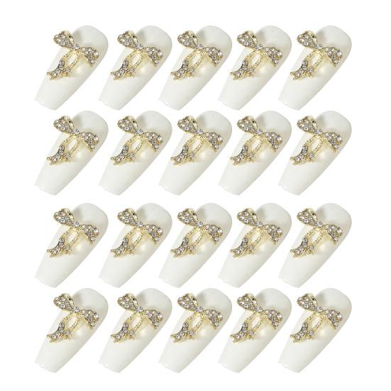 Mini Nail Art Charms Fashion Accessories Bow Nail Charms