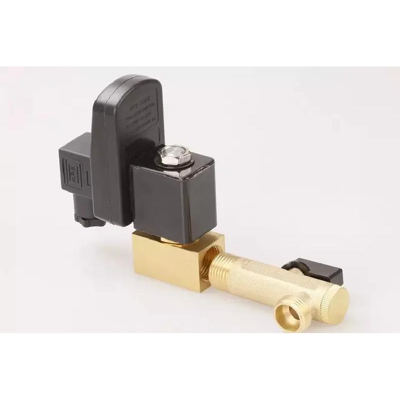 1pc 1/2" Drain Valve Electronic Timed Air Compressor Gas Tank Automatic 2-way Drain Valves For Filters Air Cylinders
