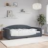 VidaXL Daybed Without Mattress Dark Grey 100x200 Cm Velvet 354144
