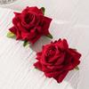 4Pcs Rose Hair Clips Bridal Wedding Party Hair Accessories Women Elegant Floral Hair Ornaments Special Occasions Daily Styling