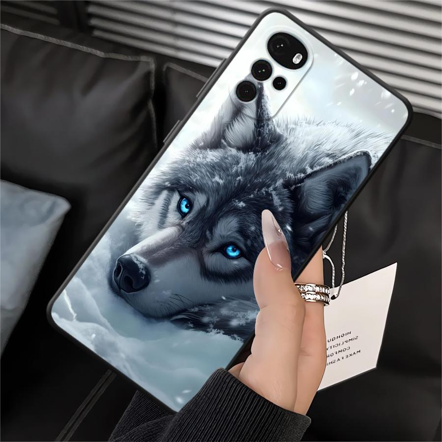 

Cool Lion Dog Phone Cover Case for Motorola Moto G71 G51 G73 G52 G60s G53 G30 G32 G50 G22 Edge40 Edge 20 Pro 30 Lite Motorola Edge 40