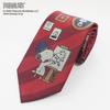 Tie Snoopy Necktie PN912818 Red SNOOPY Business Brand Necktie Present [Peanuts]