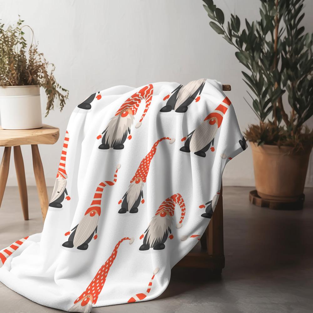 

Cozy Throw Blanket Soft Flannel Fleece Warm Decorative Bedspread Living Room Couch Bed Coverlet Home Decor Gift Idea 75x90cm