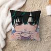 Cute Anime ALIEN STAGE Mizi Sua Ivan Maple Design Cushion Cover Happy Autumn Harvest Decor Holiday Decorati Pillow Cover