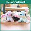 Cartoon Rainbow Animals Plush Keyring Doll For Bag Decoration Use Daily