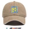 pc LemonThemed LIMONCELLO Printed Baseball Cap Fresh BlueYellow Contrast Design Comfortable Breathable Duckbill Hat Fash