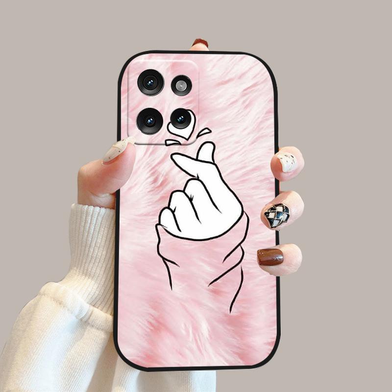 Fashion Painted Coque Case For Moto Edge 50 Soft Silicone TPU Phone Cover For Motorola S50 Edge50 Neo 5G Shockproof Protector
