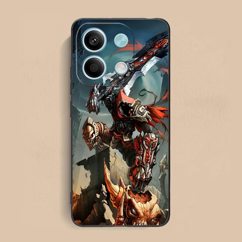 Game Darksiders Mobile Phone Case for Xiaomi Redmi Note 14 13 12 11 S Pro Plus 4G 5G Colorful Printing Cover Cover Luxury Pretty