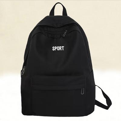 Unisex Square Bag Men And Women Large Capacity Simple Backpack Men And Women Travel Backpack