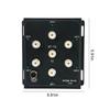 6-Way Coax Remote Antenna Switch Kit 1.8MHz-55MHz Antenna Signal Switches Antenna Splitter Switches for Convenient Switching