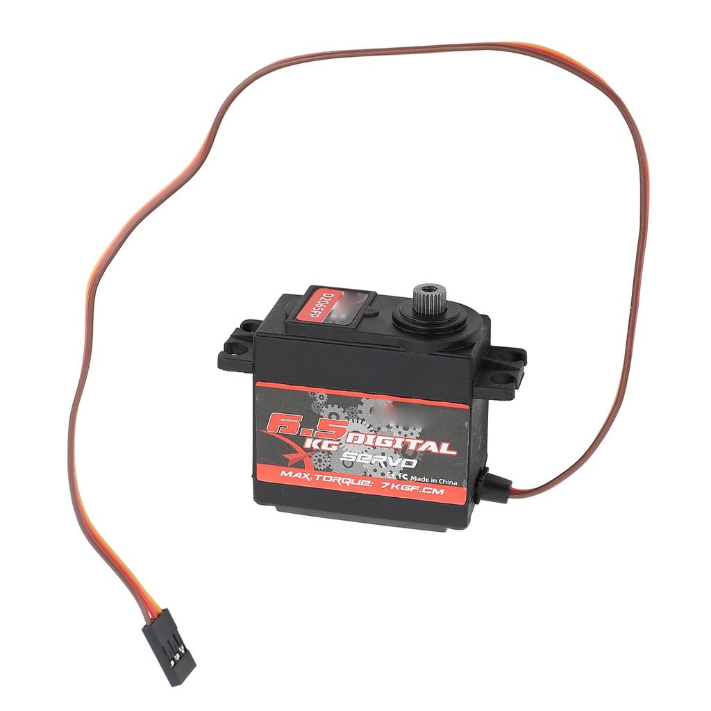 6,5kg RC Servo Motor Plastové Železné Kovové Převody Vysoký Točivý Moment Digitální Servo pro DIY RC Crawler Auto Lodě Roboti