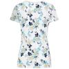 Lazy Jacks Womens/Ladies Fleur Printed Cotton Slub T-Shirt