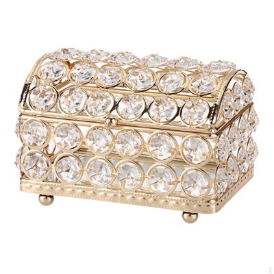 Jewelry Box with Mirror, Storage for Keepsakes, Space Earrings And Rings