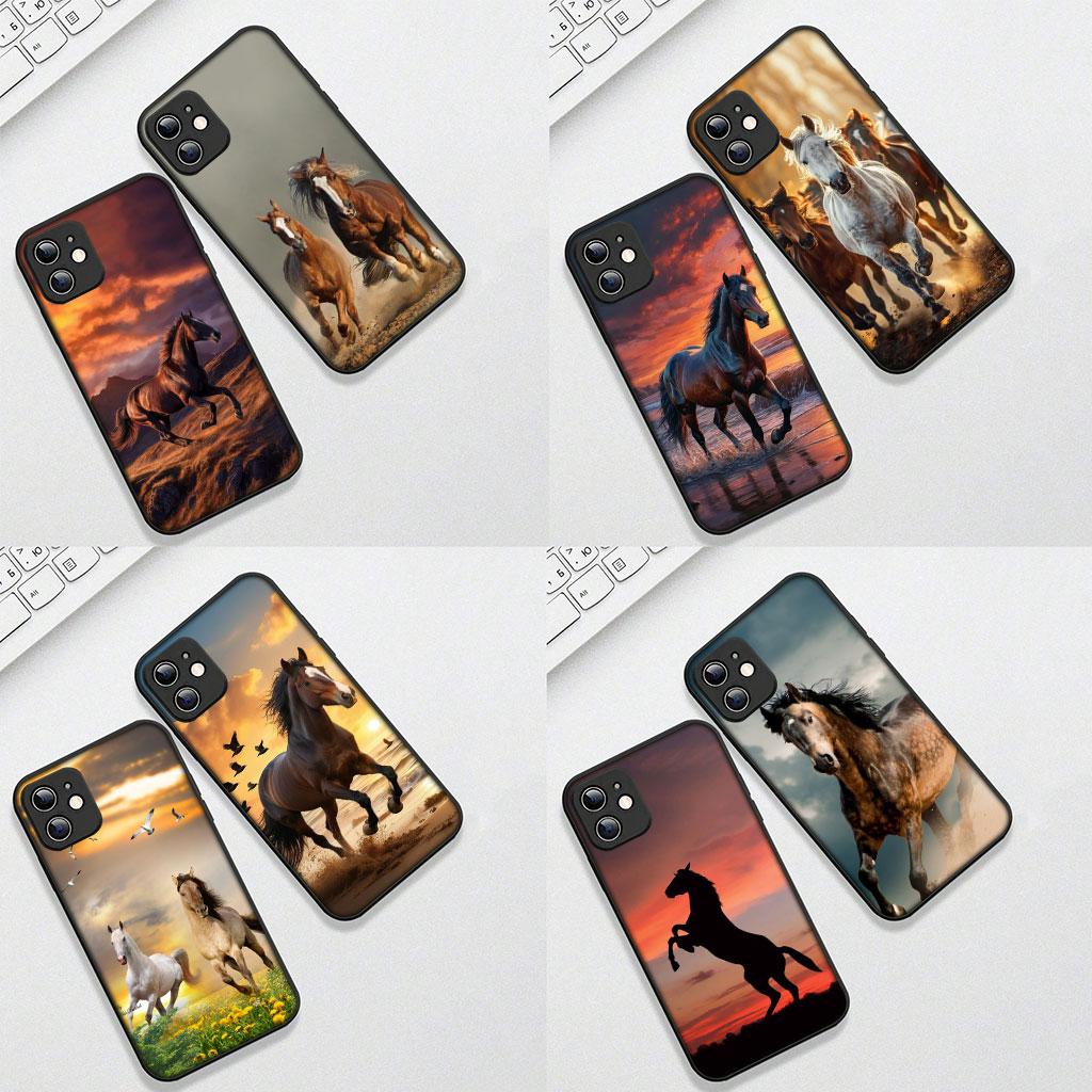 Phone Cover Running Wild And Free Horse for Motorola Moto Edge 70 60 Fusion NEO Pro G Stylus G56 G96 G52 G04 G05 G66Y G66J Case