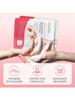 5pcs=5pairs Honey Peach Niacinamide Moisturizing Hand Mask, Moisturizing Repairing Nourishing Exfoli