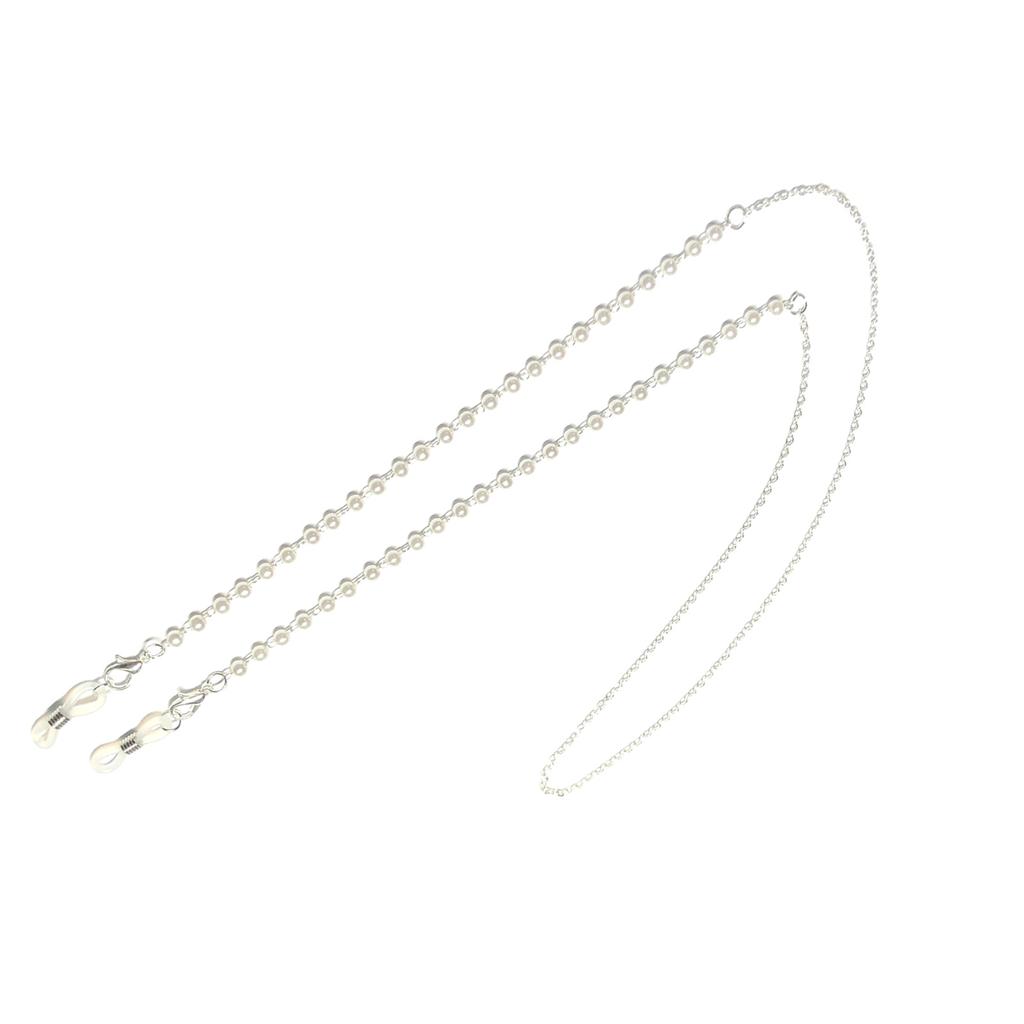 Glasses Chains With Beads Thin Adjustable Eyewear Straps For Sunglasses Mask Holder Women Men Stylish Accessory