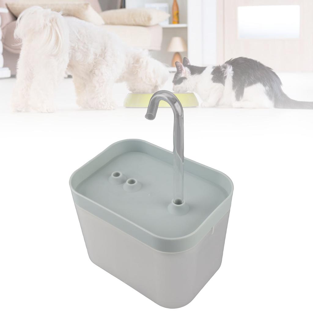 1.5L Cat Water Fountain Automatic Low Noise Pet Drinking Fountain Dispenser for Cat Dog