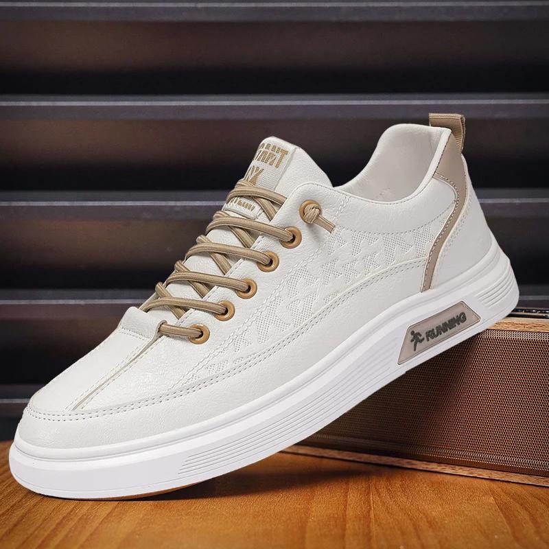 

Модная мужская повседневная обувь, белые кроссовки на платформе, дышащая спортивная обувь для активного отдыха, легкие кроссовки для бега, мужские теннисные туфли 42