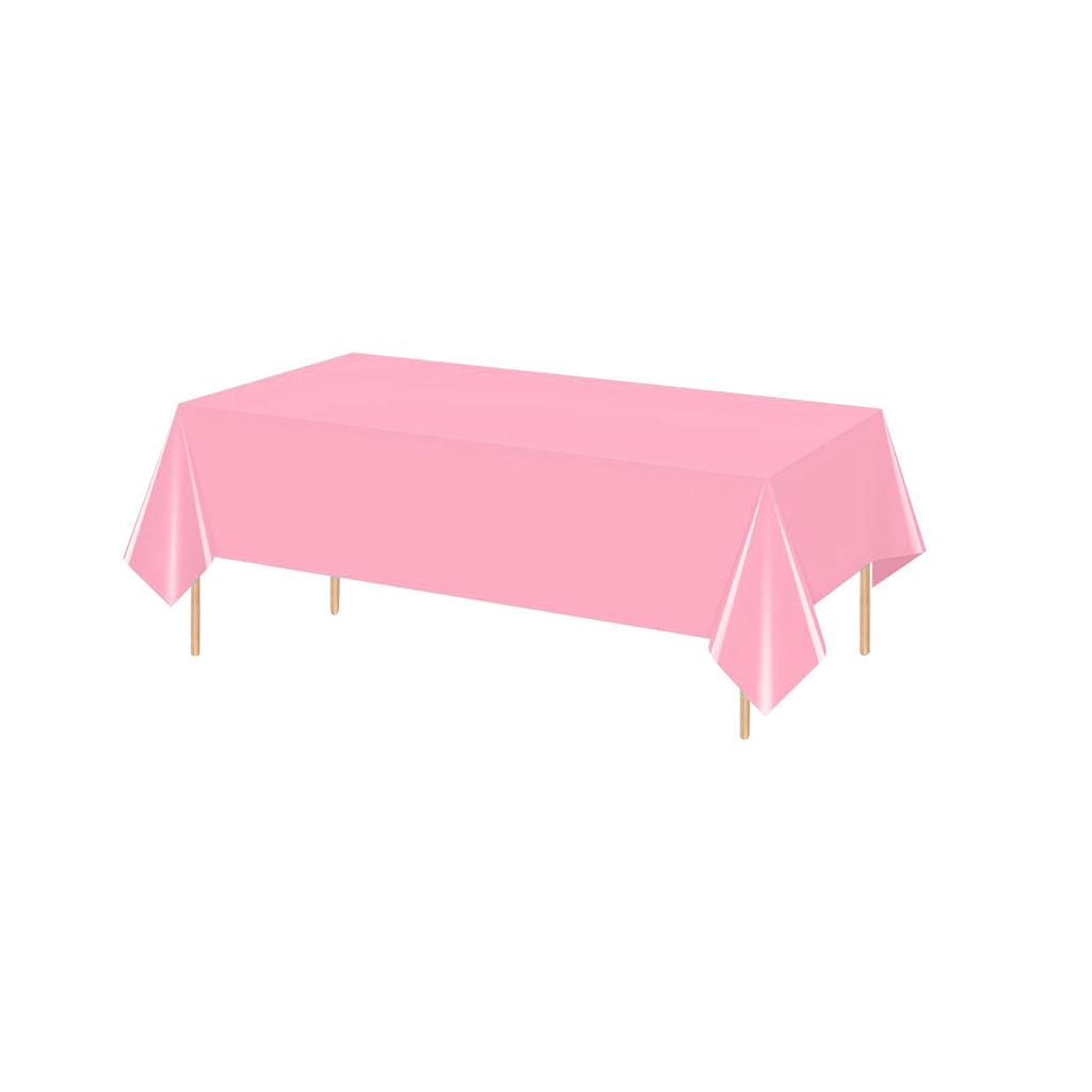 Disposable PEVA Thickened Plastic Rectangular Tablecloth Party Supplies