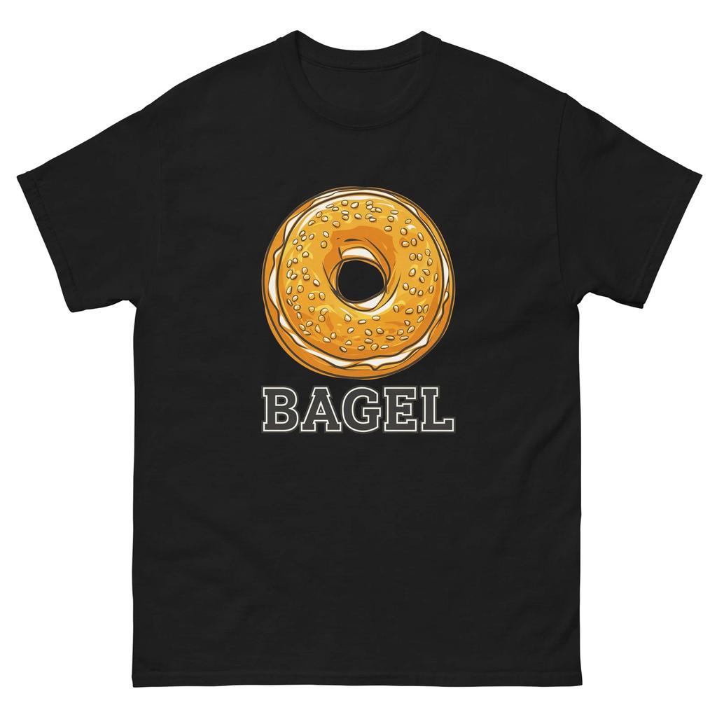 Bagel Lover Food Image Cartoon Funny T-Shirt Shirt