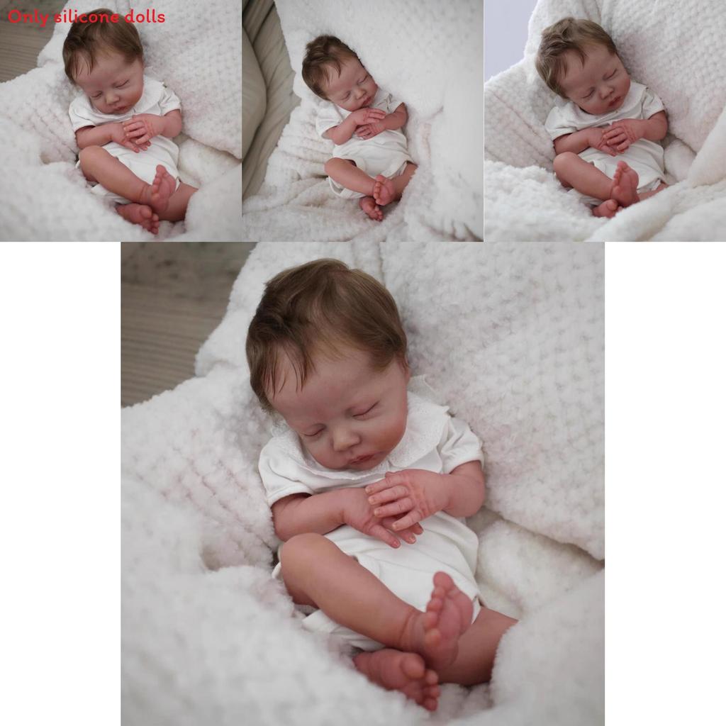 Silicone Reborn Doll 45cm Handmade 3d Skin For Collectors And Gift Enthusiasts