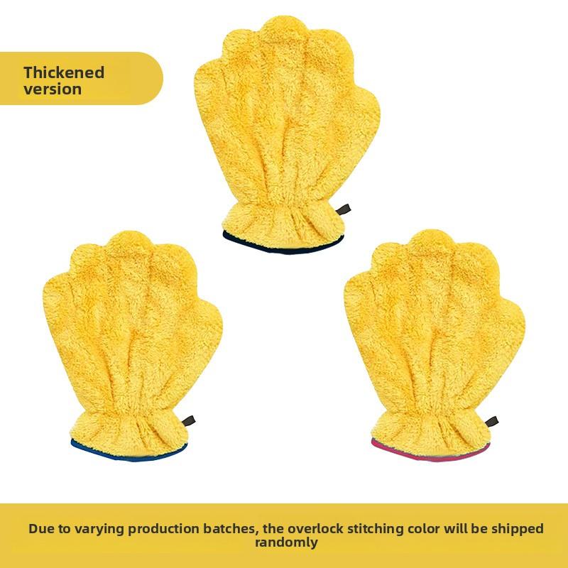 Activities Cross-border Thickened Pet Absorbent Gloves Towel Dog Bathing Absorbent Towel cat Bathing Towel Magic Gloves