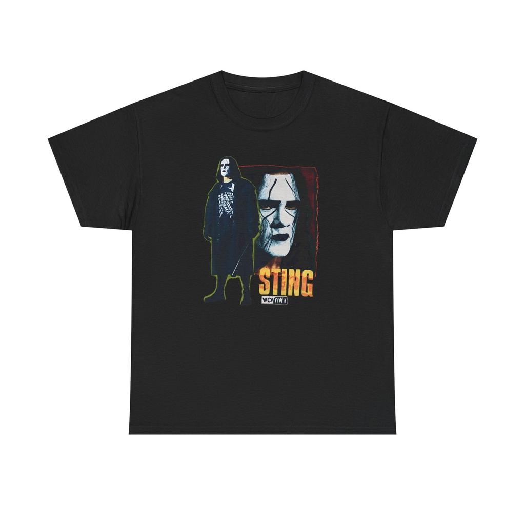 Sting 90s Graphic Tee WCW nWo Wrestling Unisex Heavy Cotton Tee